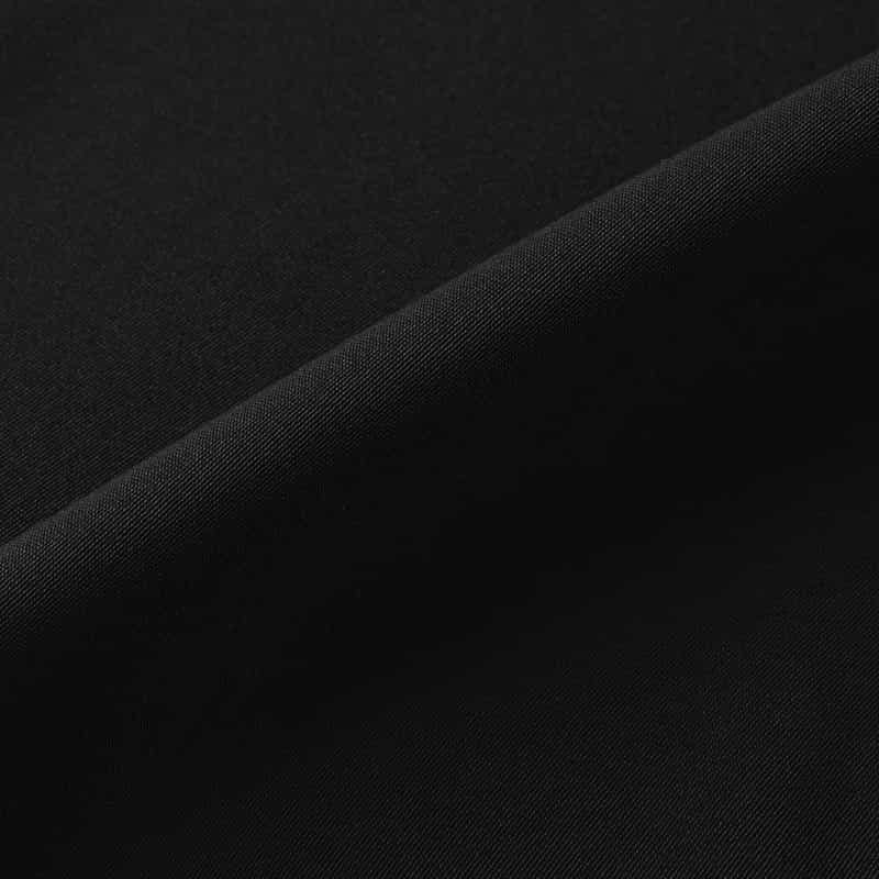 BARNEYS NEW YORK ウォッシャブル ウエストリボン付きドルマンスリーブドレス BLACK