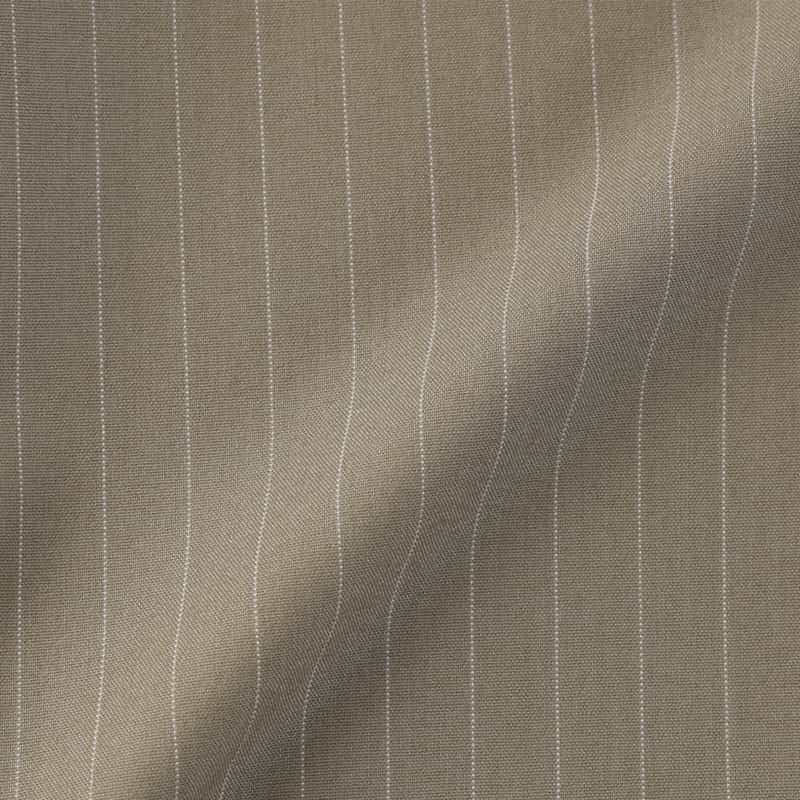 BARNEYS NEW YORK セットアップ サイドプリーツ入りラップスカート BEIGE