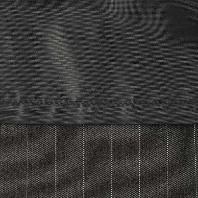 BARNEYS NEW YORK セットアップ サイドプリーツ入りラップスカート GRAY