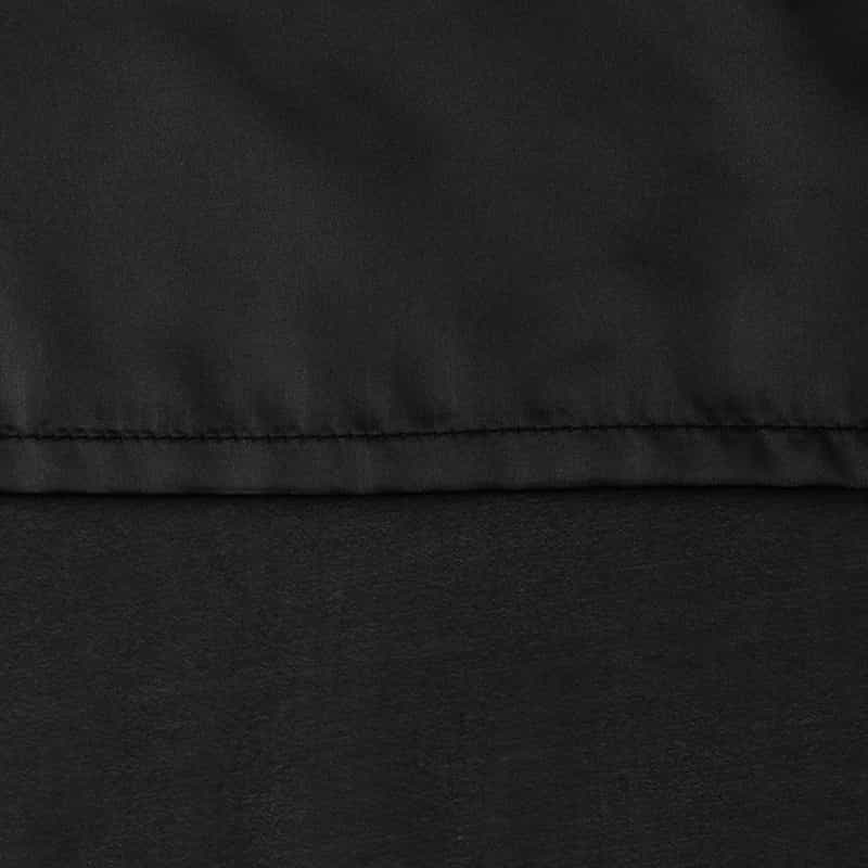 BARNEYS NEW YORK ウォッシャブル シアー素材レイヤードスカート BLACK