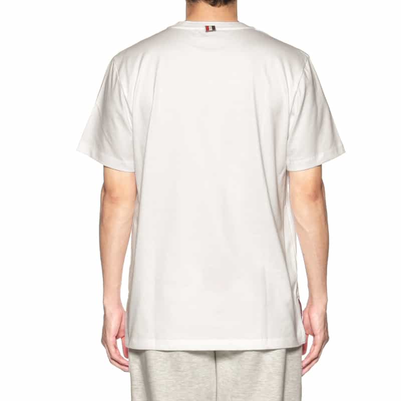 THOM BROWNE THOM BROWNE＜トム ブラウン＞ クルーネックTシャツ WHITE