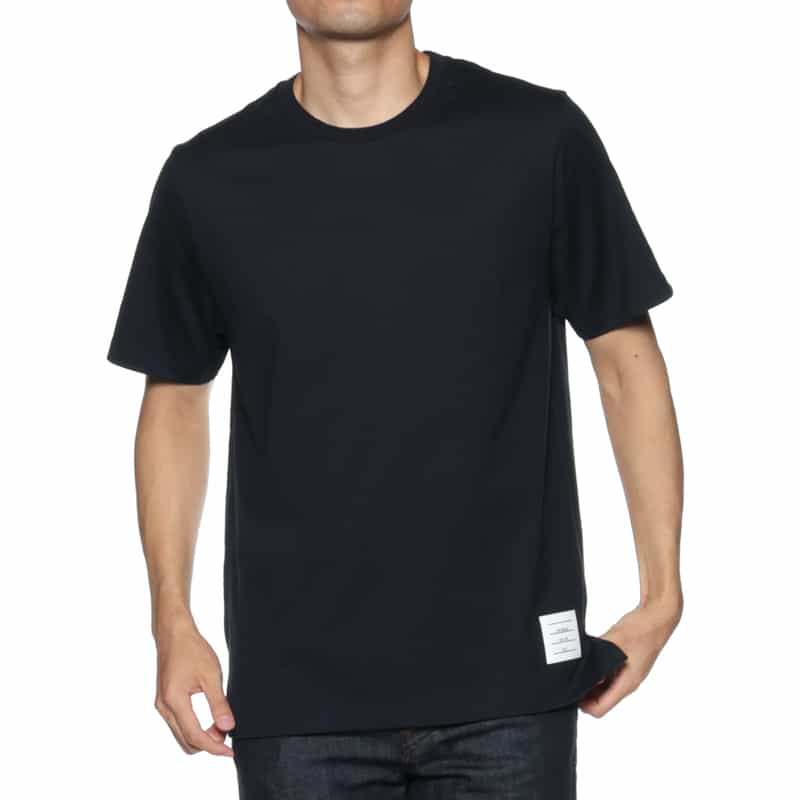 THOM BROWNE THOM BROWNE＜トム ブラウン＞ クルーネックTシャツ NAVY