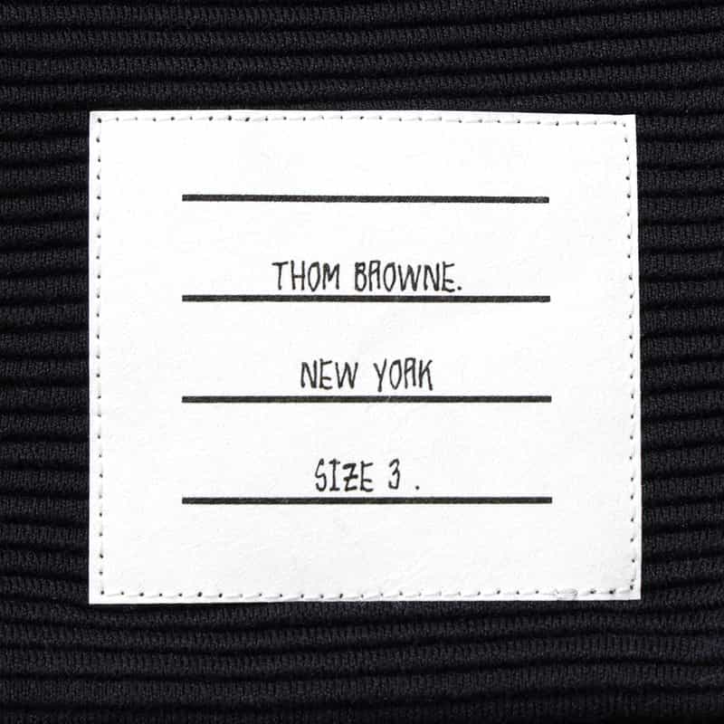 THOM BROWNE THOM BROWNE＜トム ブラウン＞ ジップアップパーカー NAVY