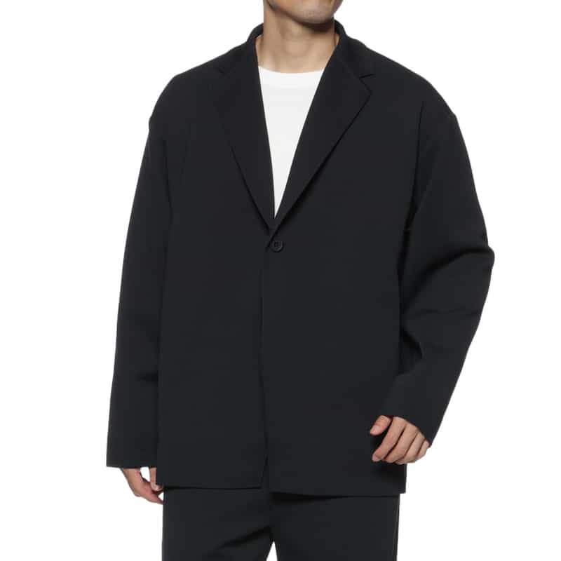 CFCL CFCL＜シーエフシーエル＞ テーラードニットジャケット BLACK