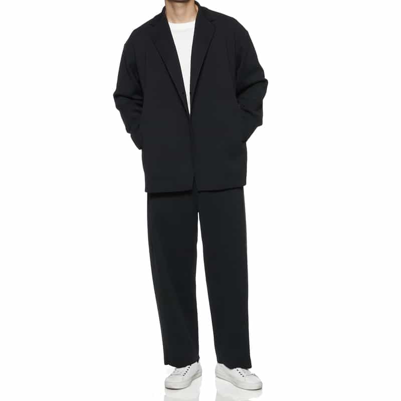 CFCL CFCL＜シーエフシーエル＞ テーラードニットジャケット BLACK