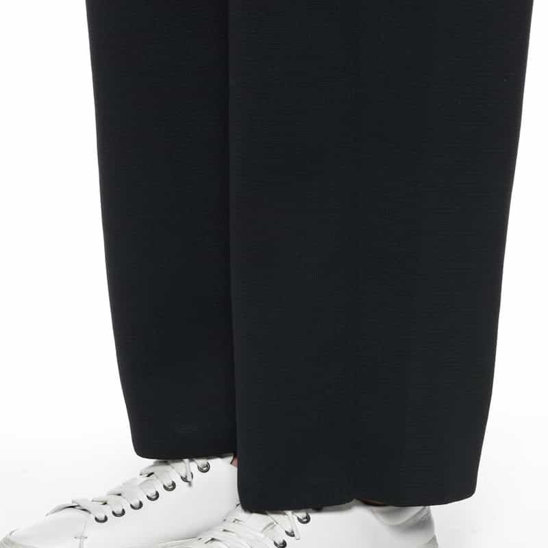 CFCL CFCL＜シーエフシーエル＞ ワイドニットパンツ BLACK