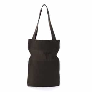 (美品)バーニーズニューヨーク　トートバッグ　編み　ブラウン BARNEYS NEW YORK トートバッグ 編み込み ブラウン レザー