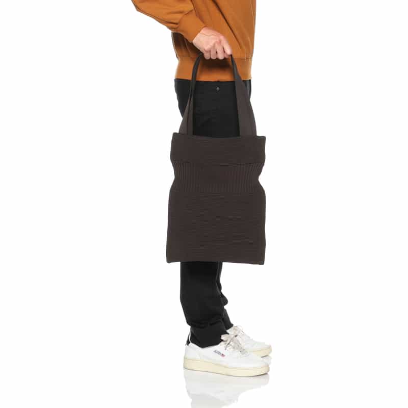 CFCL CFCL＜シーエフシーエル＞ バーニーズ　ニューヨーク限定 リブトートバッグ DARK BROWN