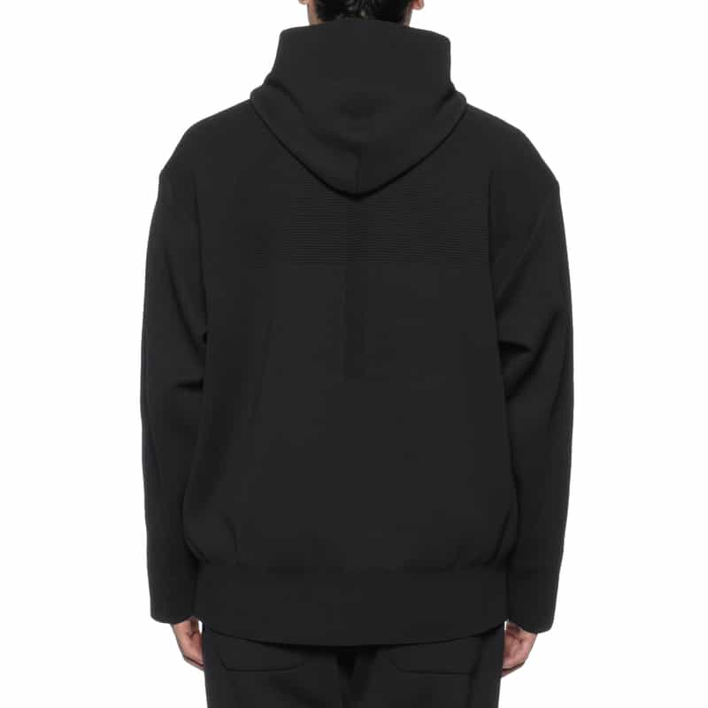 CFCL CFCL＜シーエフシーエル＞ フード付ジップアッププルオーバー BLACK