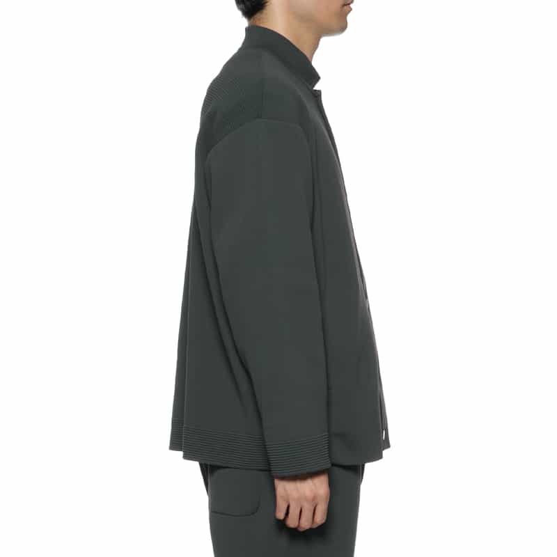 CFCL CFCL＜シーエフシーエル＞ミラノリブ ニットジャケット DARK GRAY