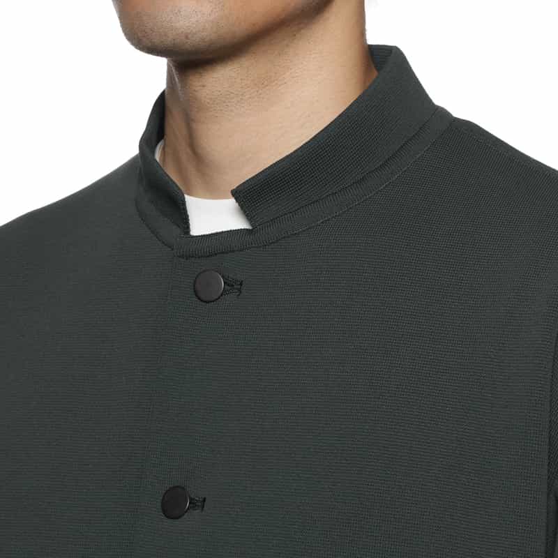 CFCL CFCL＜シーエフシーエル＞ミラノリブ ニットジャケット DARK GRAY