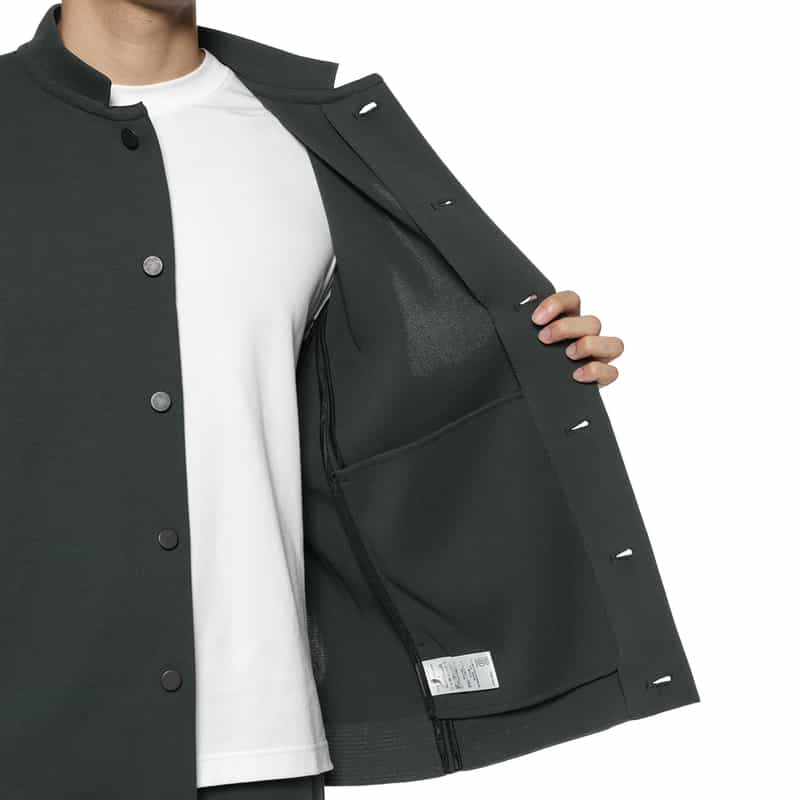 CFCL CFCL＜シーエフシーエル＞ミラノリブ ニットジャケット DARK GRAY