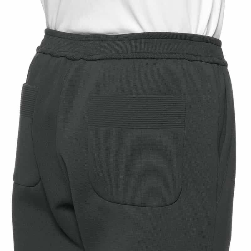 CFCL CFCL＜シーエフシーエル＞ ドローコード付テーパードニットパンツ DARK GRAY