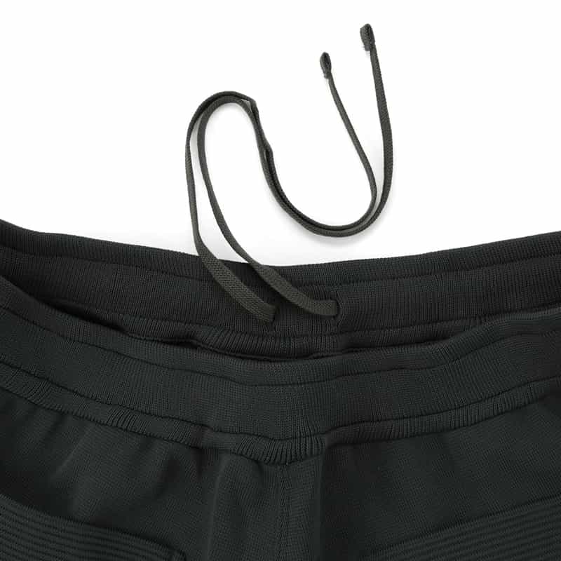 CFCL CFCL＜シーエフシーエル＞ ドローコード付テーパードニットパンツ DARK GRAY