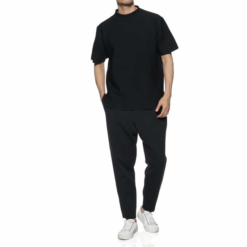 CFCL CFCL＜シーエフシーエル＞ モックネックニットTシャツ NAVY