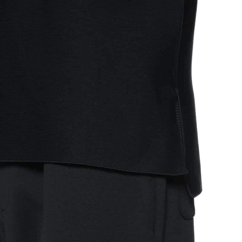 CFCL CFCL＜シーエフシーエル＞ モックネックニットTシャツ NAVY