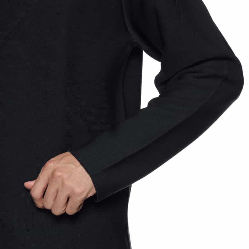 CFCL CFCL＜シーエフシーエル＞ モックネックロングスリーブTシャツ NAVY