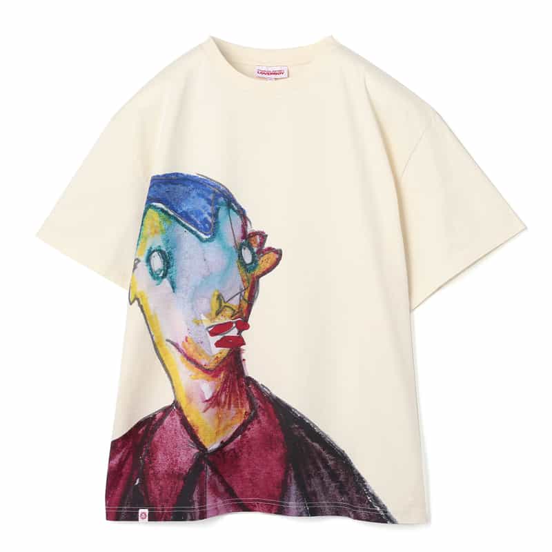 CHARLES JEFFREY LOVERBOY CHARLES JEFFREY LOVERBOY＜チャールズ ジェフリー ラバーボーイ＞ グラフィックTシャツ IVORY