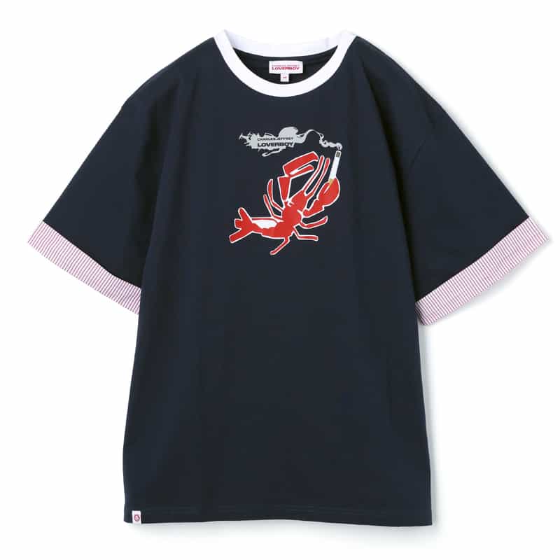 CHARLES JEFFREY LOVERBOY＜チャールズ ジェフリー ラバーボーイ＞ リンガーTシャツ