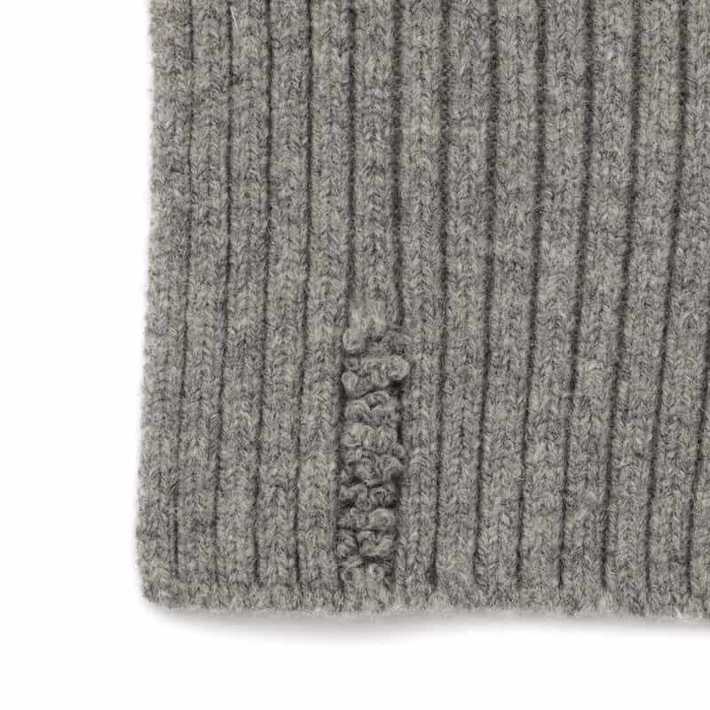 CHARLES JEFFREY LOVERBOY CHARLES JEFFREY LOVERBOY＜チャールズ ジェフリー ラバーボーイ＞ ニットスカーフ GRAY