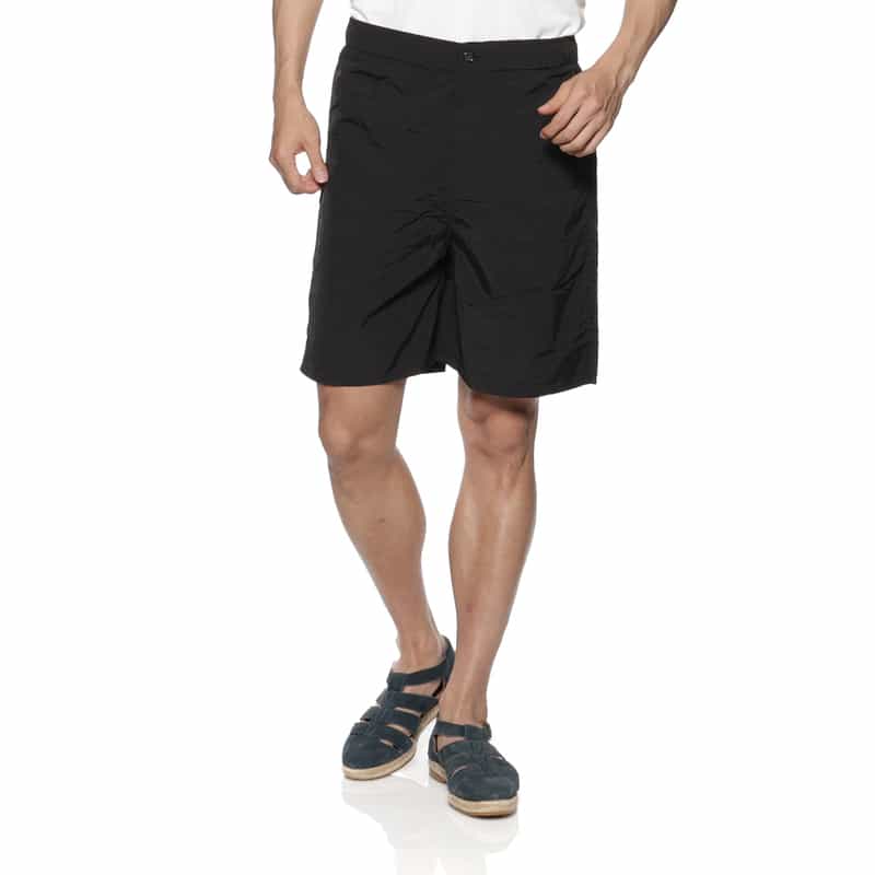 BARNEYS NEW YORK ドローコード付きショートパンツ BLACK