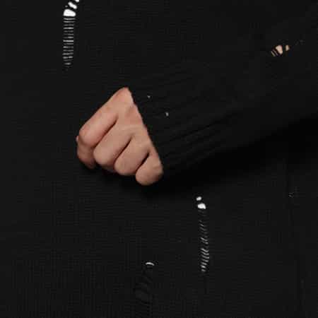 melie *レギュレーションヨウジヤマモト 変形カットソーカーディガン melie *レギュレーションヨウジヤマモト 変形カットソー