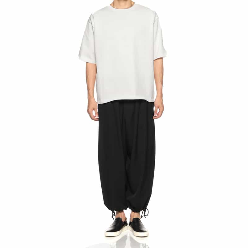 YOHJI YAMAMOTO YOHJI YAMAMOTO ＜ヨウジ ヤマモト＞ バルーンパンツ BLACK