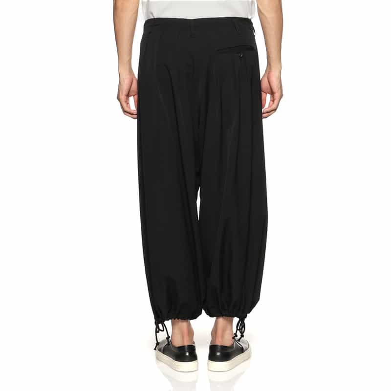 YOHJI YAMAMOTO YOHJI YAMAMOTO ＜ヨウジ ヤマモト＞ バルーンパンツ BLACK