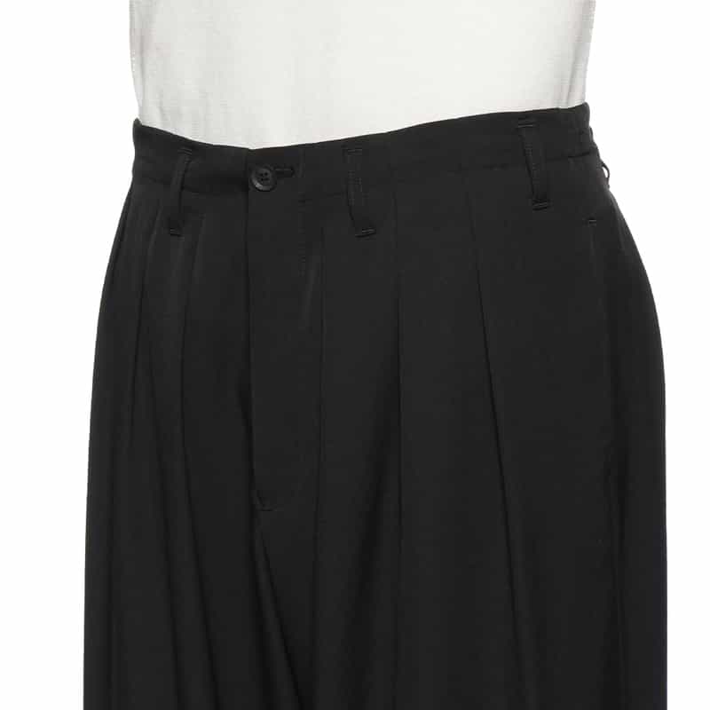 YOHJI YAMAMOTO YOHJI YAMAMOTO ＜ヨウジ ヤマモト＞ バルーンパンツ BLACK