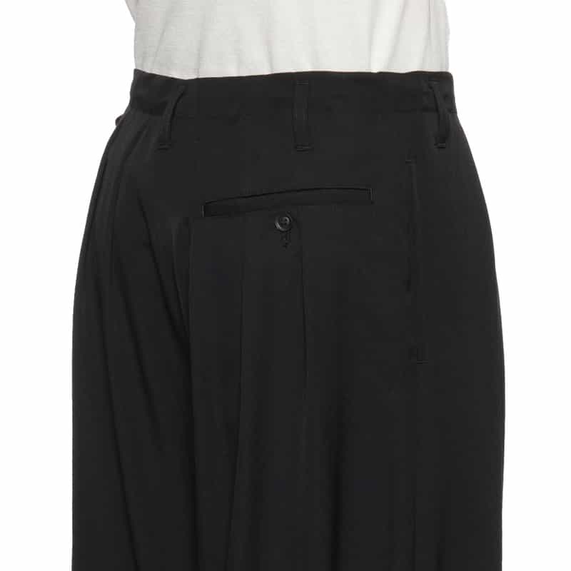 YOHJI YAMAMOTO YOHJI YAMAMOTO ＜ヨウジ ヤマモト＞ バルーンパンツ BLACK