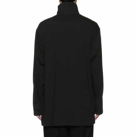 YOHJI YAMAMOTO ＜ヨウジ ヤマモト＞ ハーフジップカットソー