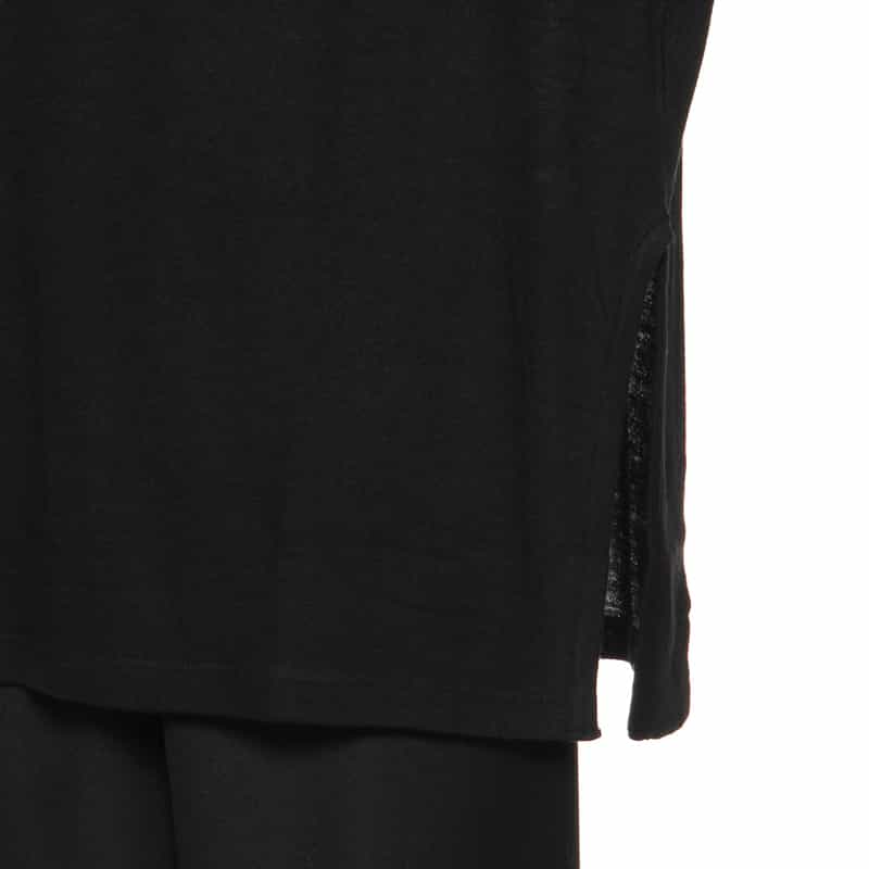 YOHJI YAMAMOTO YOHJI YAMAMOTO ＜ヨウジ ヤマモト＞ ロングスリーブニットプルオーバー BLACK