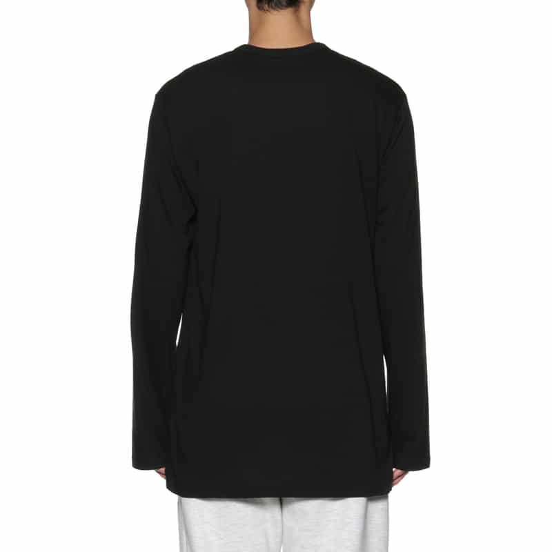 YOHJI YAMAMOTO YOHJI YAMAMOTO ＜ヨウジ ヤマモト＞ プリントTシャツ BLACK