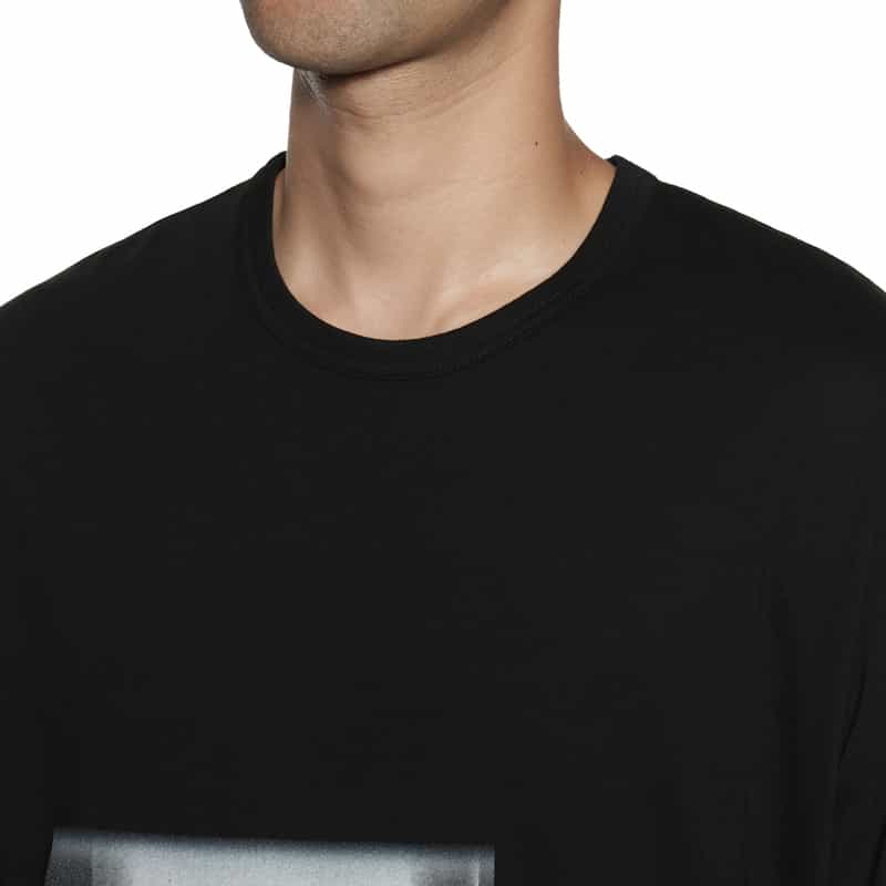 YOHJI YAMAMOTO YOHJI YAMAMOTO ＜ヨウジ ヤマモト＞ プリントTシャツ BLACK