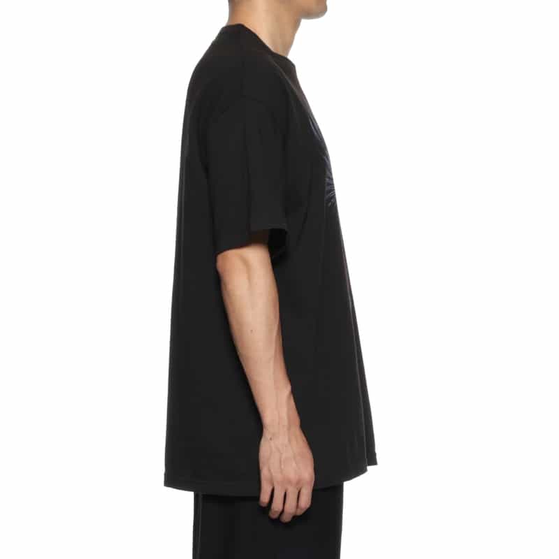 YOHJI YAMAMOTO YOHJI YAMAMOTO ＜ヨウジ ヤマモト＞ プリントTシャツ BLACK