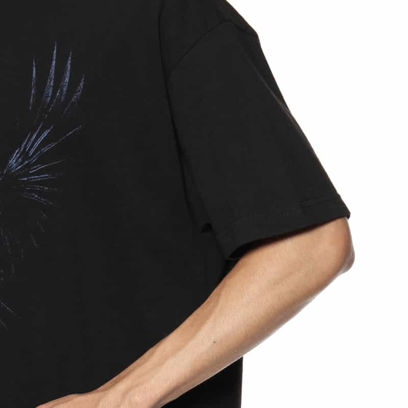 YOHJI YAMAMOTO YOHJI YAMAMOTO ＜ヨウジ ヤマモト＞ プリントTシャツ BLACK