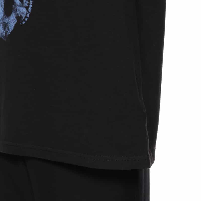 YOHJI YAMAMOTO YOHJI YAMAMOTO ＜ヨウジ ヤマモト＞ プリントTシャツ BLACK