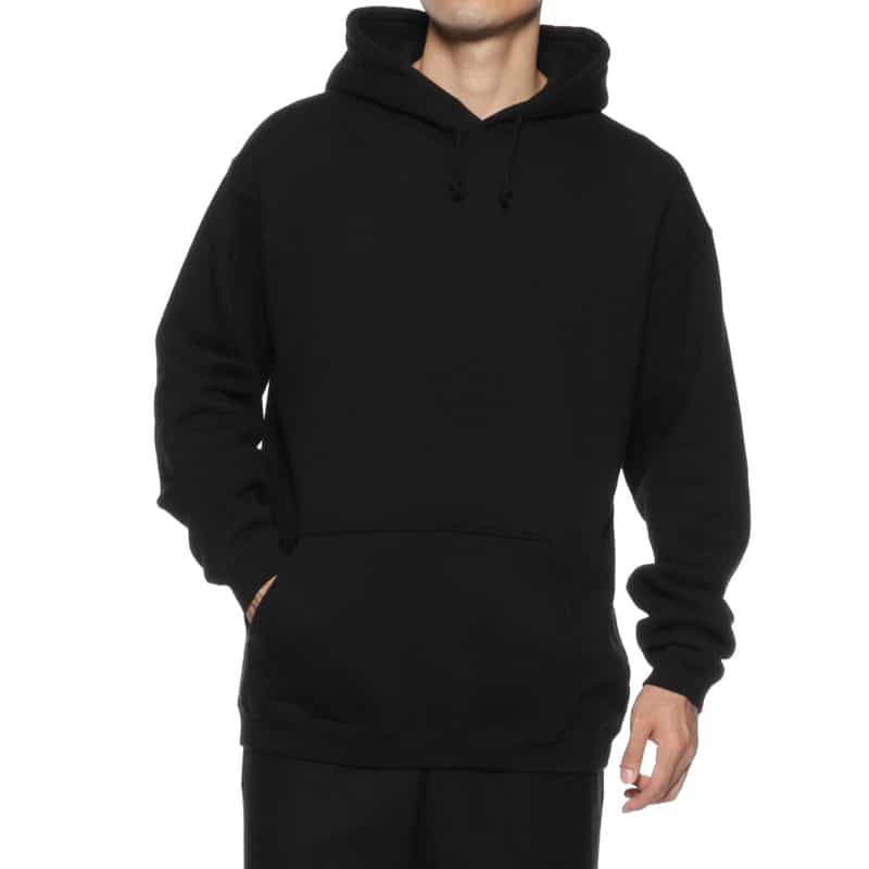 YOHJI YAMAMOTO YOHJI YAMAMOTO ＜ヨウジ ヤマモト＞ スウェットフーディ BLACK