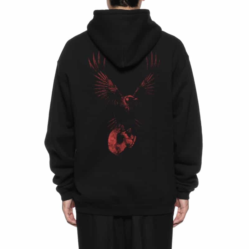 YOHJI YAMAMOTO YOHJI YAMAMOTO ＜ヨウジ ヤマモト＞ スウェットフーディ BLACK