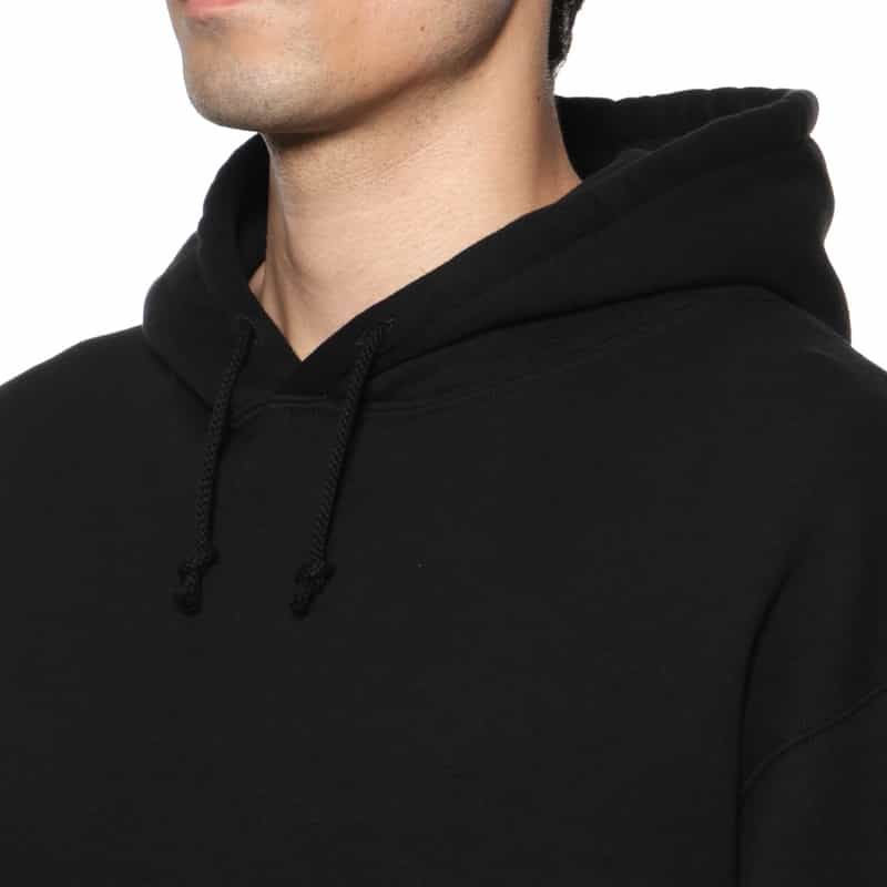 YOHJI YAMAMOTO YOHJI YAMAMOTO ＜ヨウジ ヤマモト＞ スウェットフーディ BLACK