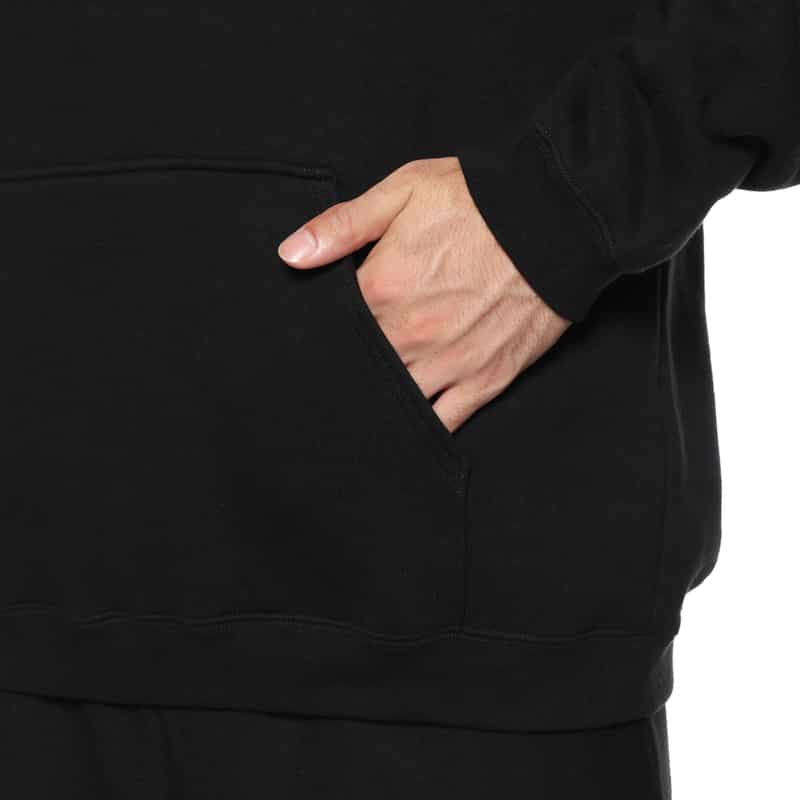 YOHJI YAMAMOTO YOHJI YAMAMOTO ＜ヨウジ ヤマモト＞ スウェットフーディ BLACK