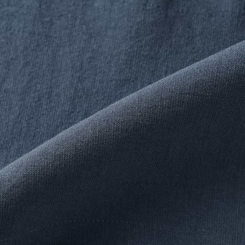 BARNEYS NEW YORK ウォッシャブル フレアスリーブドレス BLUE