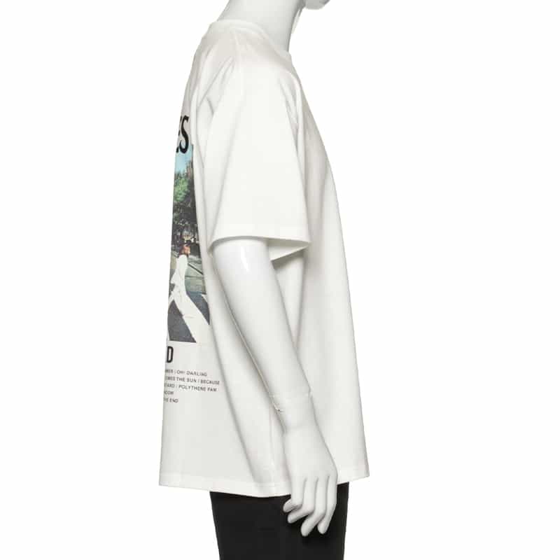 CITY COUNTRY CITY CITY COUNTRY CITY ＜シティー カントリー シティー＞プリントTシャツ WHITE