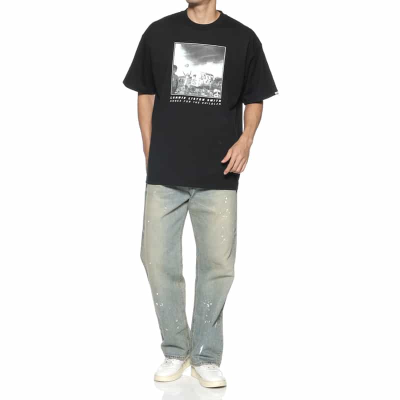 CITY COUNTRY CITY CITY COUNTRY CITY ＜シティーカントリーシティー＞ クルーネックTシャツ BLACK