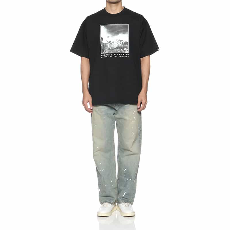 CITY COUNTRY CITY CITY COUNTRY CITY ＜シティーカントリーシティー＞ クルーネックTシャツ BLACK