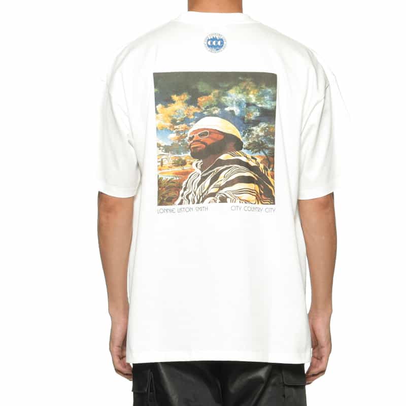 CITY COUNTRY CITY CITY COUNTRY CITY ＜シティーカントリーシティー＞ コラボレートTシャツ WHITE