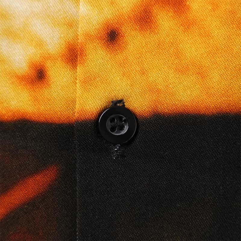 CITY COUNTRY CITY CITY COUNTRY CITY ＜シティーカントリーシティー＞ グラフィックオープンカラーシャツ BLACK