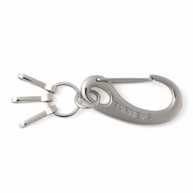 BARNEYS NEW YORK "BARNEYS" カラビナ SILVER