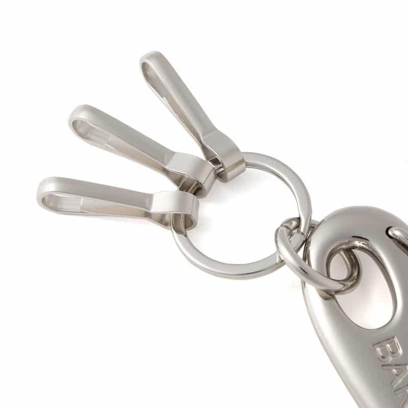 BARNEYS NEW YORK "BARNEYS" カラビナ SILVER