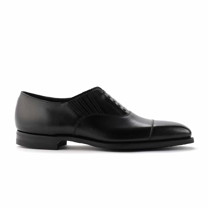 CROCKETT＆JONES CROCKETT＆JONES＜クロケット&ジョーンズ＞ バーニーズ　ニューヨーク限定 サイドエラスティックシューズ BLACK